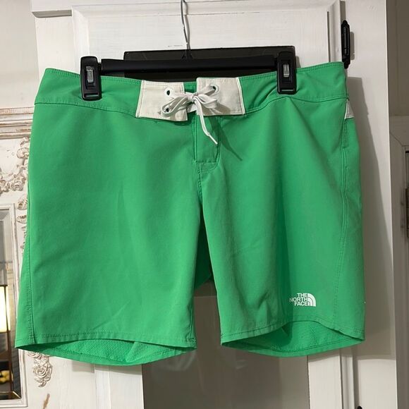 The North Face Green Board Shorts - Picture 1 of 4